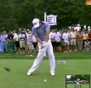 Rory McIlroy Swing Sequence - downswing - approaching impact