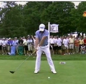 Rory McIlroy swing sequence 2 - Takeaway